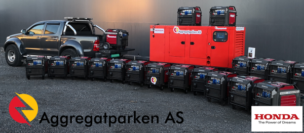 Aggregatparken AS - utleie av aggregater