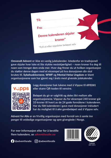 Norges hyggeligste dugnad - selg gode gjerninger