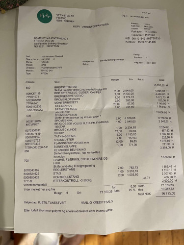 Volvo Russebuss 15 Meter