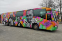 15 Meters "VIP" Buss til Leie, inkl Eksteriør.