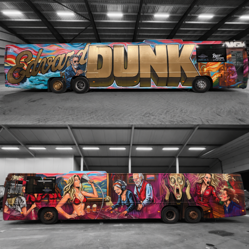 SKRIK2026 selger PORNOBUSSEN