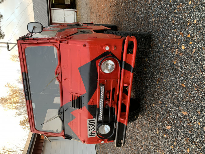 Volvo Feltvogn, Omdannet Millitært Kjøretøy