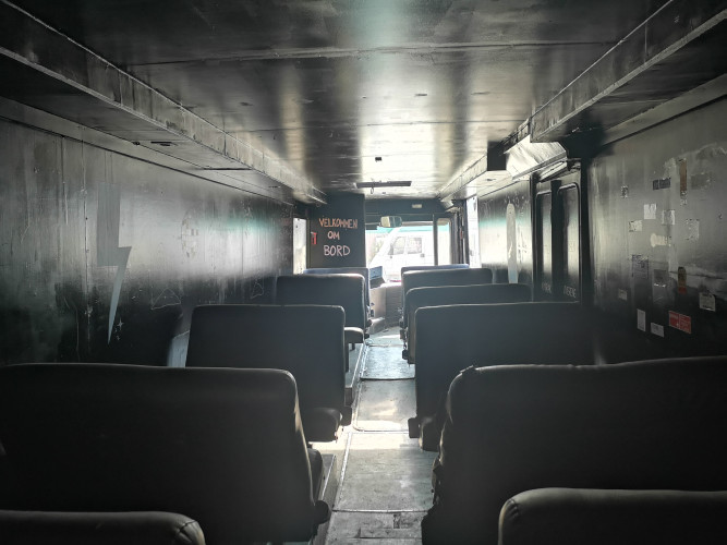 Leddbuss rimelig til salgs.