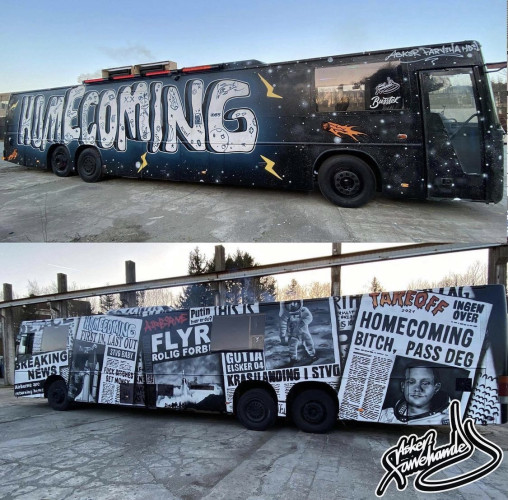 Volvo Carrus - russebuss