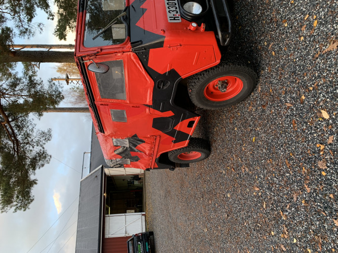 Volvo Feltvogn, Omdannet Millitært Kjøretøy