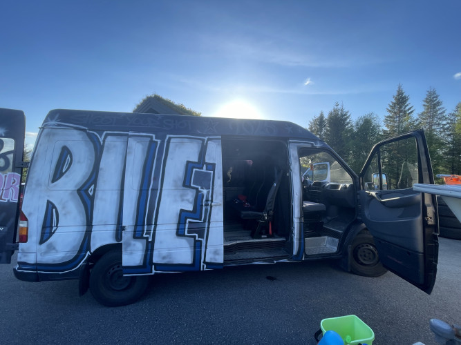 Mercedes sprinter minibuss