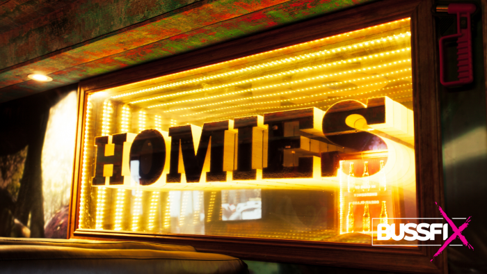 SPESIALLAGET BUSS - 15M buss levert komplett med lyd, lys og graffiti osv. FERDIG EU GODKJENT!