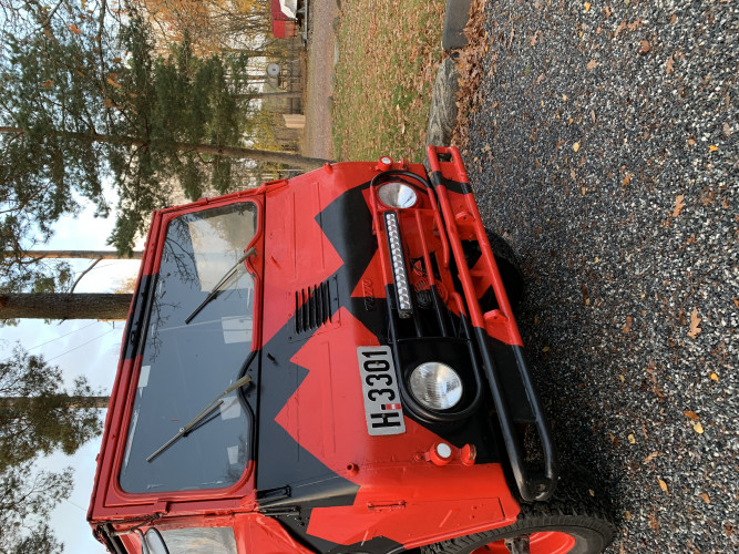 Volvo Feltvogn, Omdannet Millitært Kjøretøy