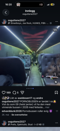 Pornobussen selges