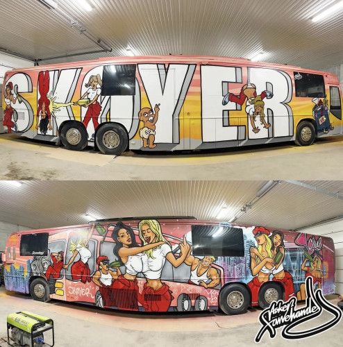 15m russebuss 2004 modell