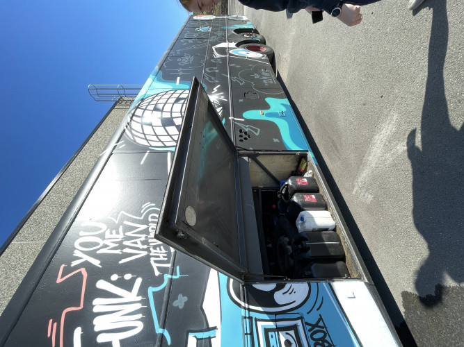 Funk the world 2021 selges - 15 meter Scania 2002, NY PRIS!!