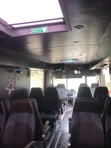 Buss leies ut for single netter!
