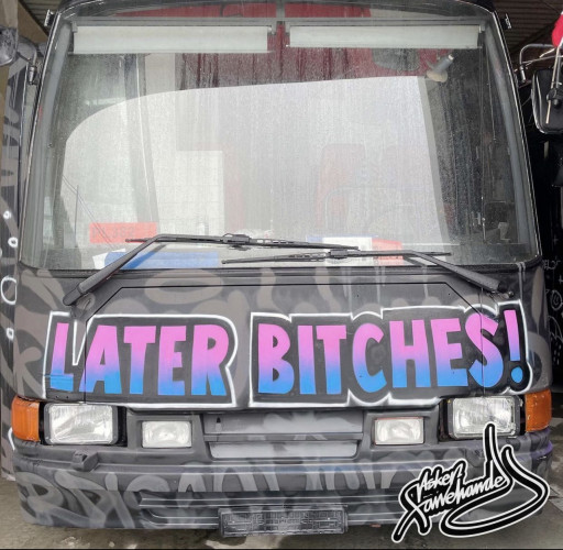 9,5 m lang russebuss!