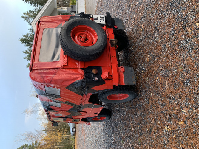 Volvo Feltvogn, Omdannet Millitært Kjøretøy