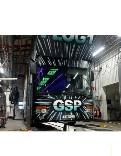 PLOG1 (NORGES HØYESTE BUSS) Selges nå til 09 og overgira 010