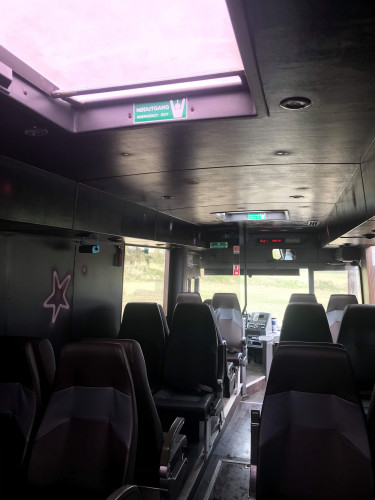 Buss leies ut for single netter!